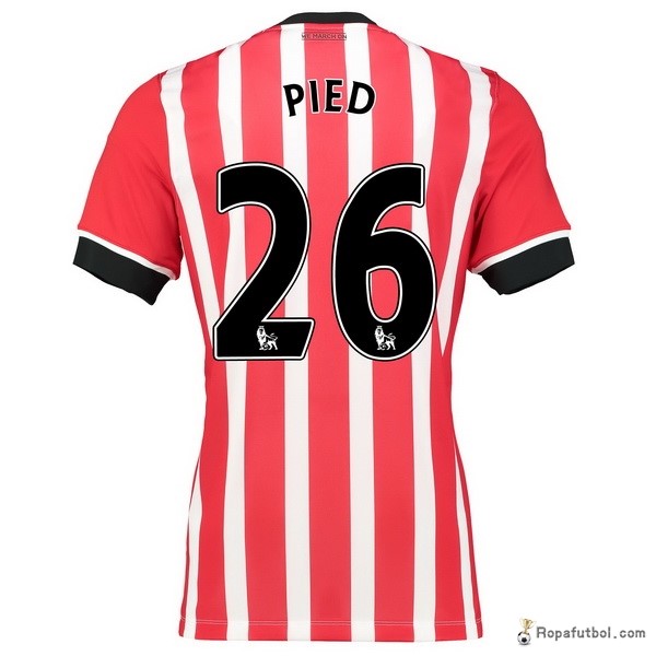 Camiseta Southampton Replica Primera Ropa Pied 2016/17 Rojo